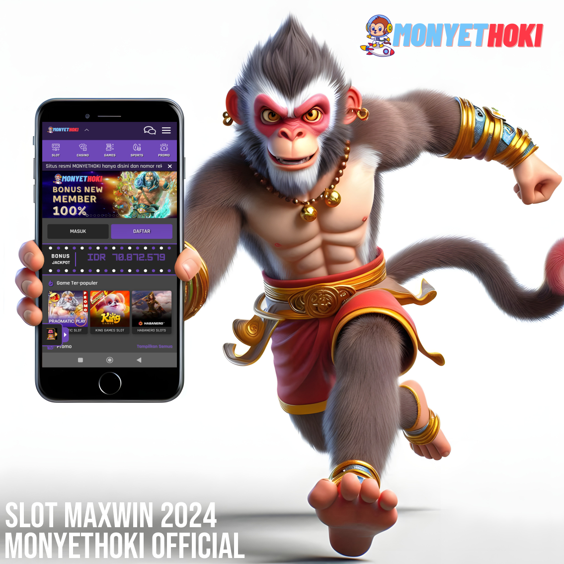 Monyethoki 🐒 Link Daftar & Login Official Slot Monyet Hoki Maxwin